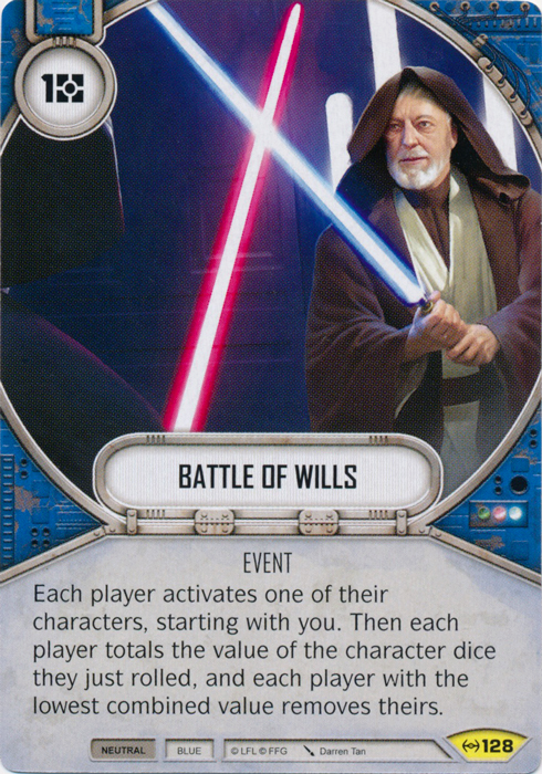 Battle of Wills card art