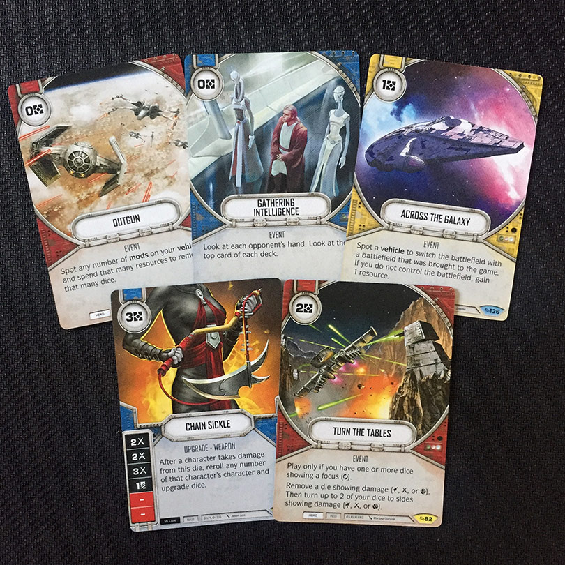 Across the Galaxy Booster Pack pull for Episode 5