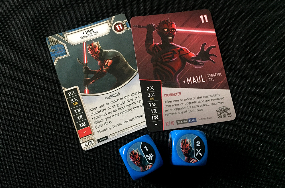 Maul -- the original design and my alt-art