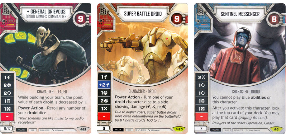 AR, Grievous, and the Droidz lineup