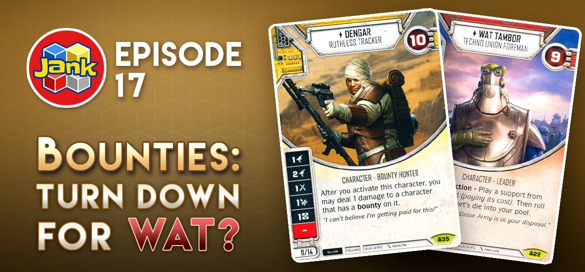 Episode 17 header, featuring Dengar and Wat