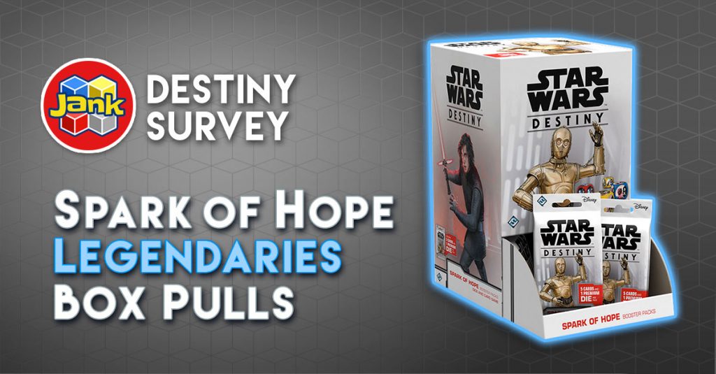 Spark of Hope Legendaries Box Pulls Survey
